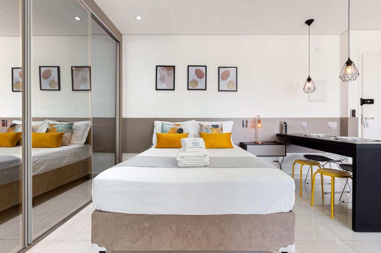 Easy Star - Studio Amplo E Confortavel No Campo Belo - Np01G Apartment Sao Paulo Exterior photo